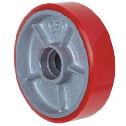 Ведущие колеса для гидравлической тележки (полиуретан) P 80-1 (без подшипника)